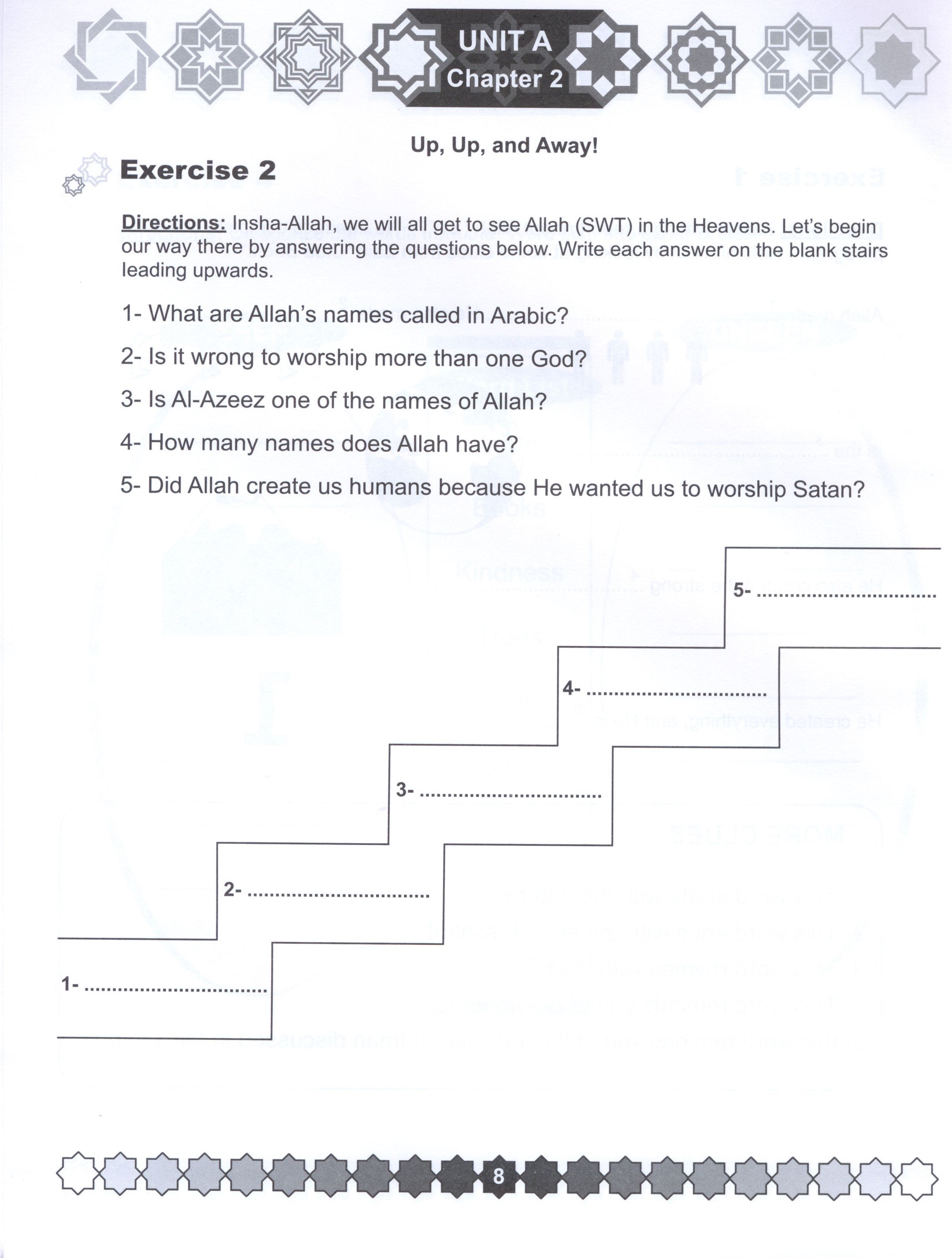 I Love Islam Workbook Level 3 - First Edition