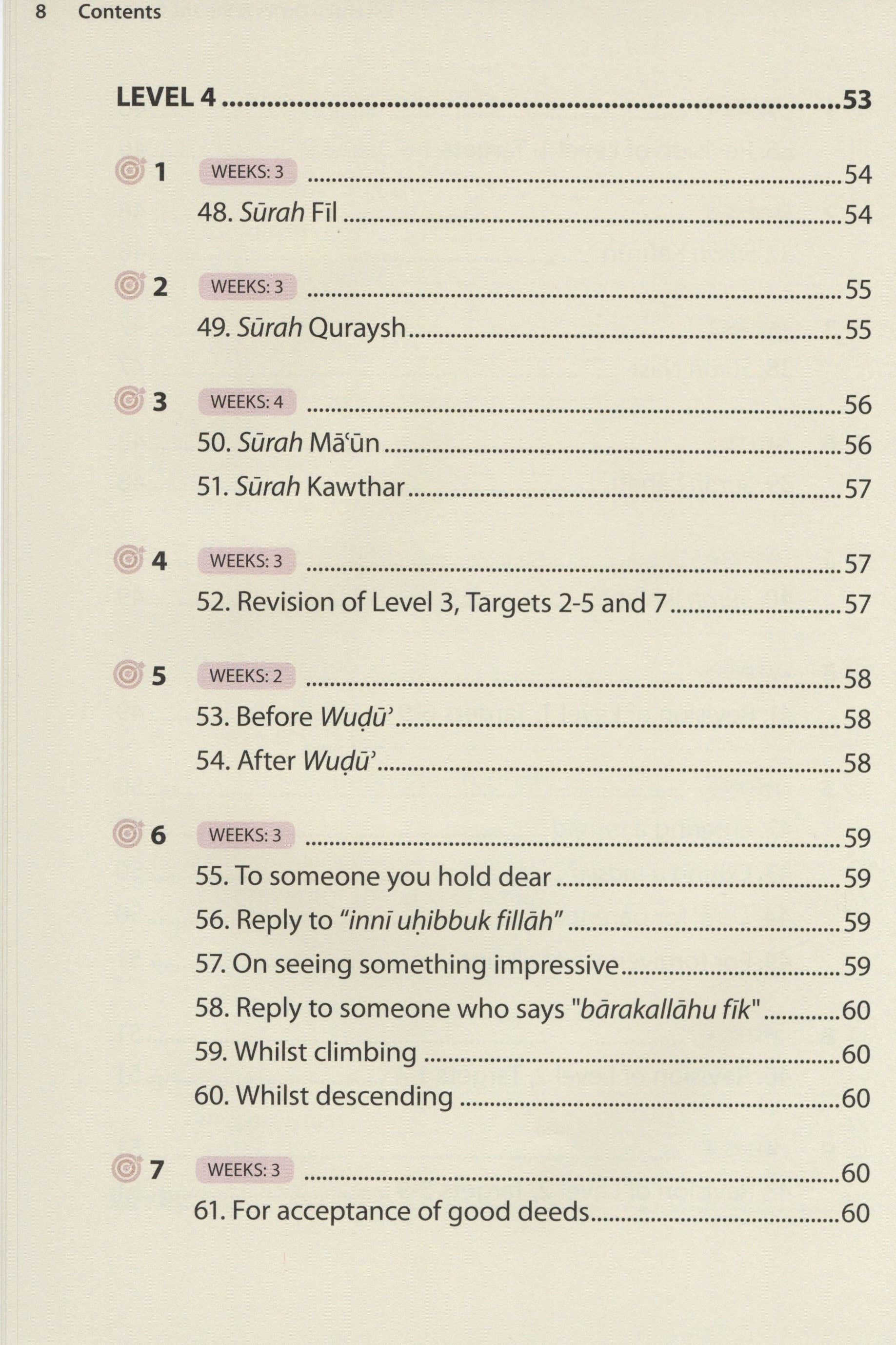 Essential Duas and Surahs Book 1 (Madinah Script)