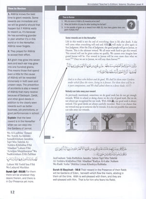 Weekend Learning Islamic Studies Teacher Manual Level 4