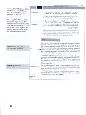 Weekend Learning Islamic Studies Teacher Manual Level 5