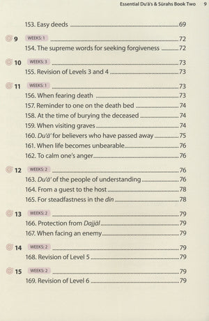 Essential Duas and Surahs Book 2 (Madinah Script)