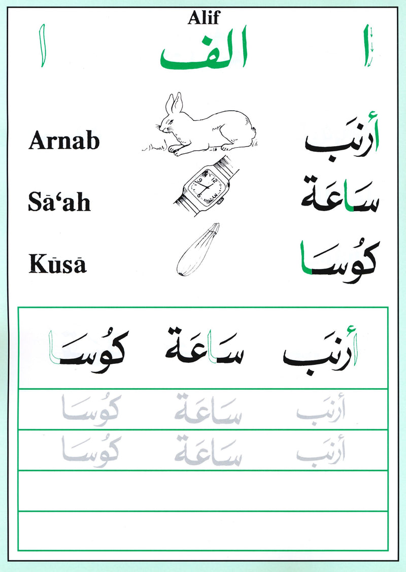 أشكال الحروف العربية