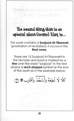 Surah 96 - Suratul-'Alaq  Mini Tafseer Book