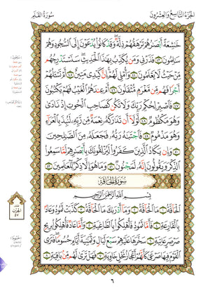 Al-Qaidah An-Noraniah - Juz’ Tabarak & Suratul-Fatihah for Beginners Large 7 x 9 القاعدة النورانية وتطبيقاتها على جزء تبارك مع سورة الفاتحة للمبتدئين
