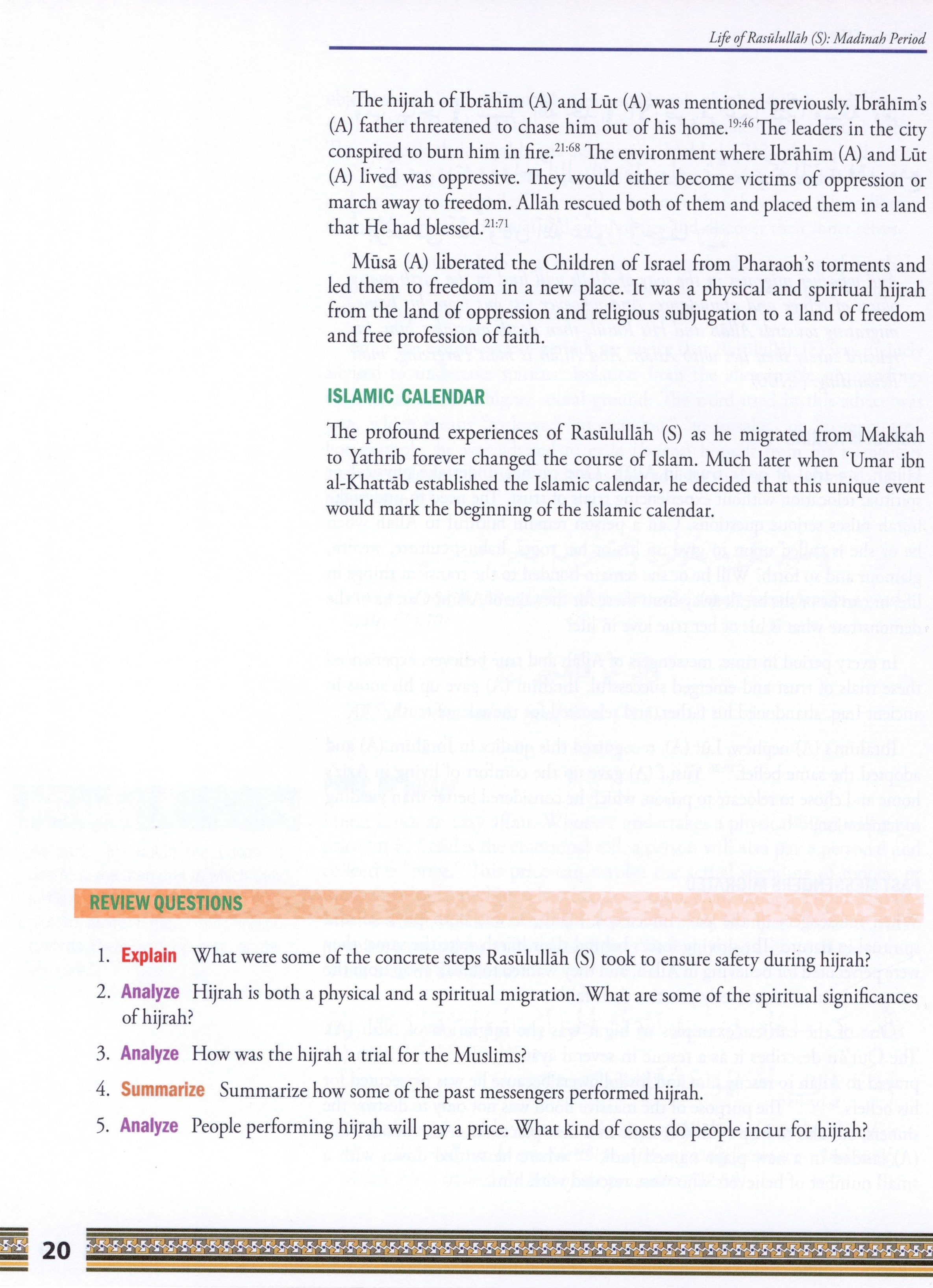 Weekend Learning Life of Rasulullah Madinah Period