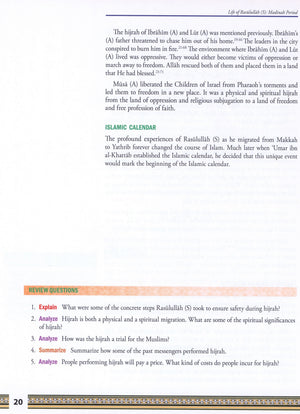 Weekend Learning Life of Rasulullah Madinah Period