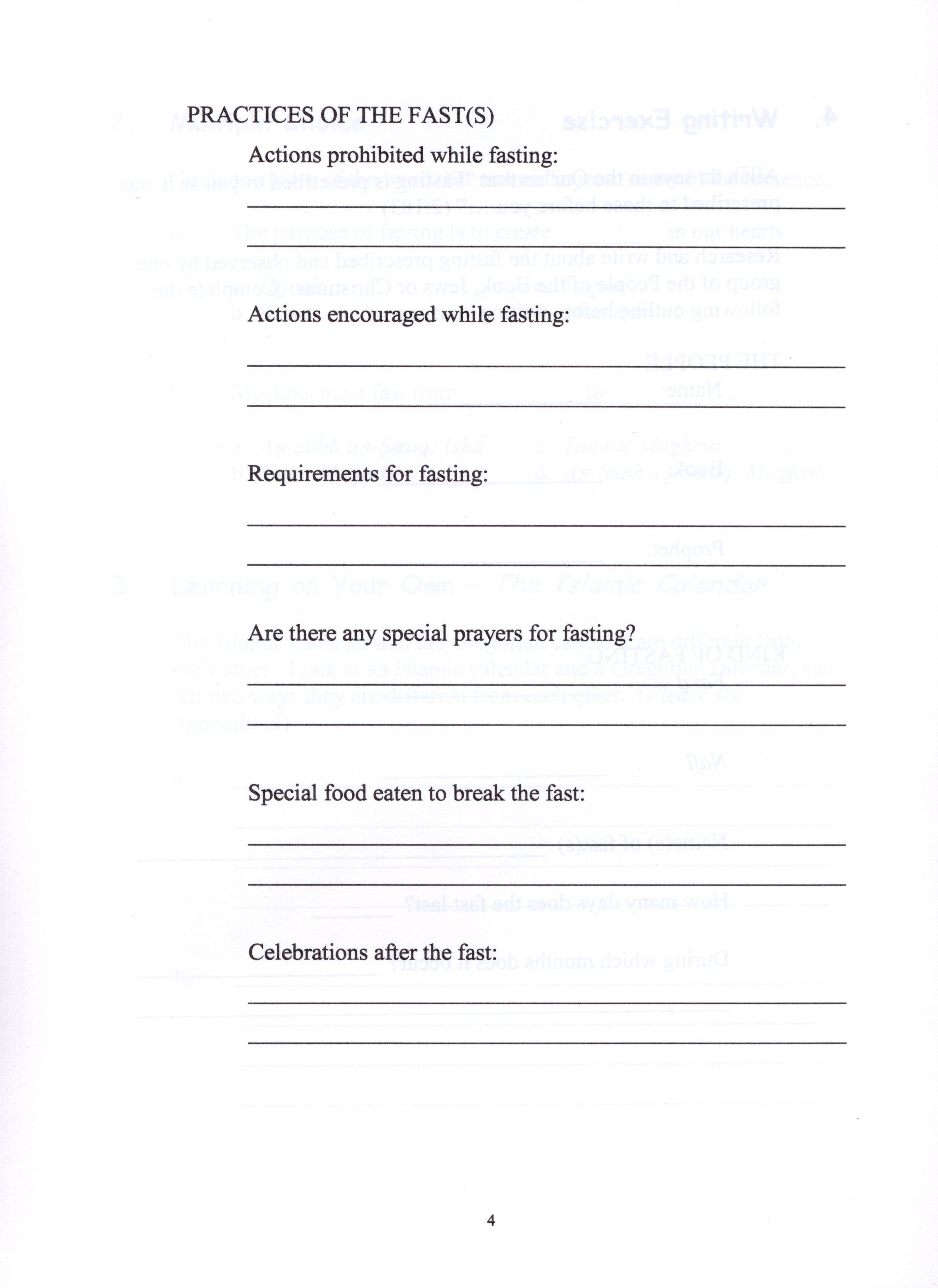 Our Faith and Worship Workbook Volume 2