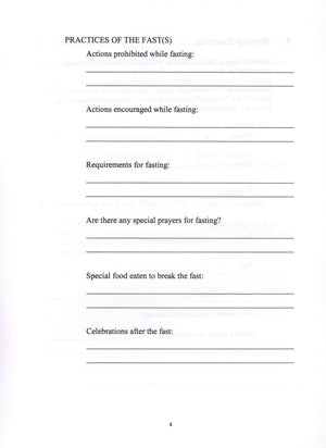 Our Faith and Worship Workbook Volume 2