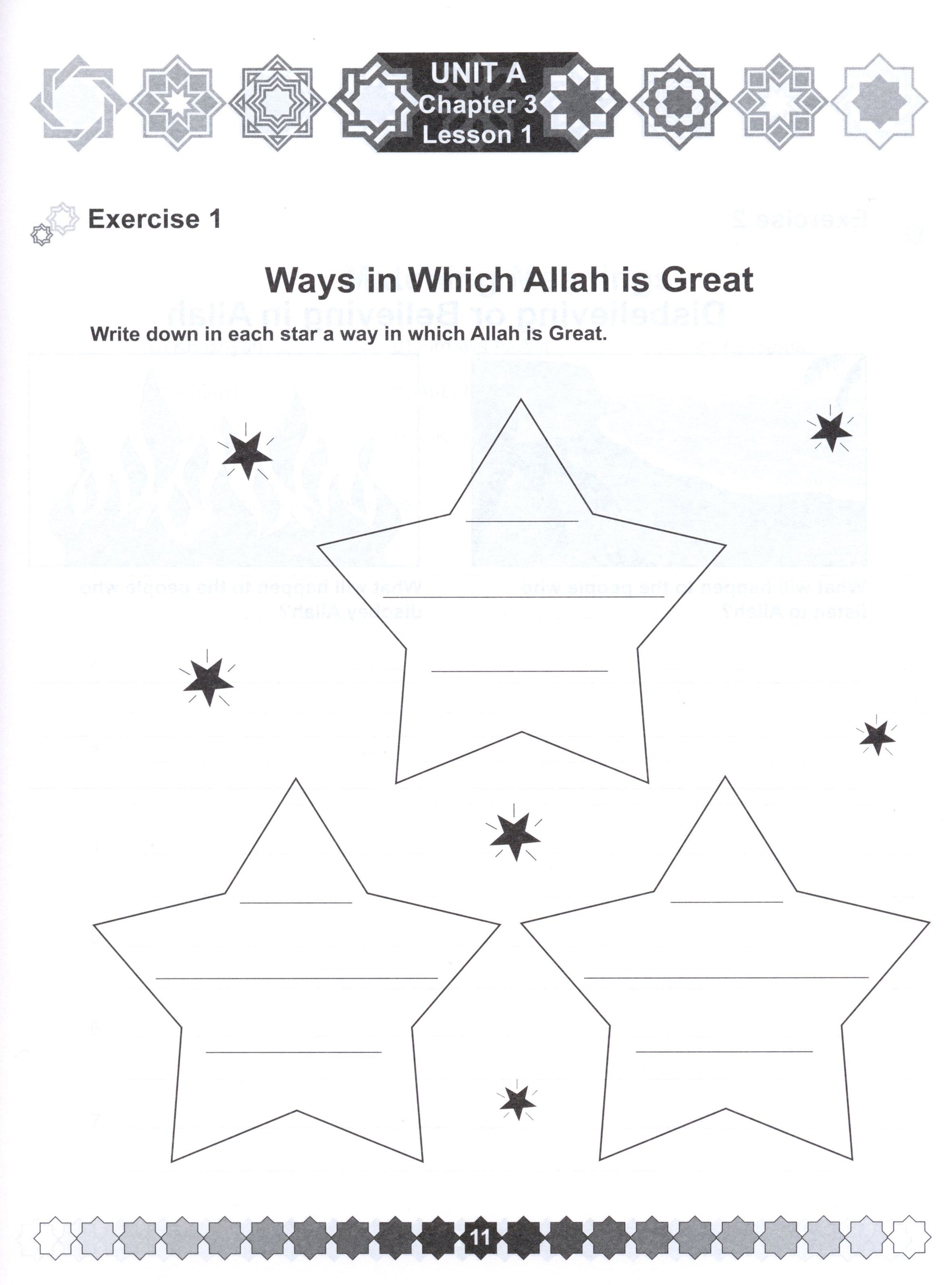 I Love Islam Weekend Edition Workbook Level 6