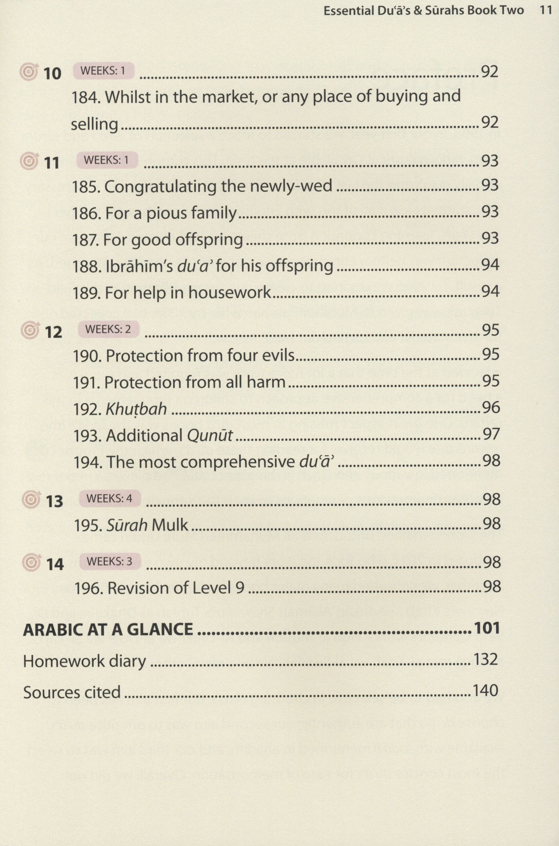 Essential Duas and Surahs Book 2 (Madinah Script)