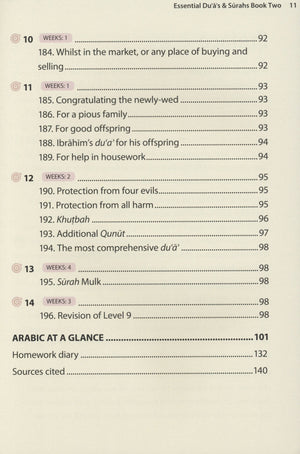 Essential Duas and Surahs Book 2 (Madinah Script)