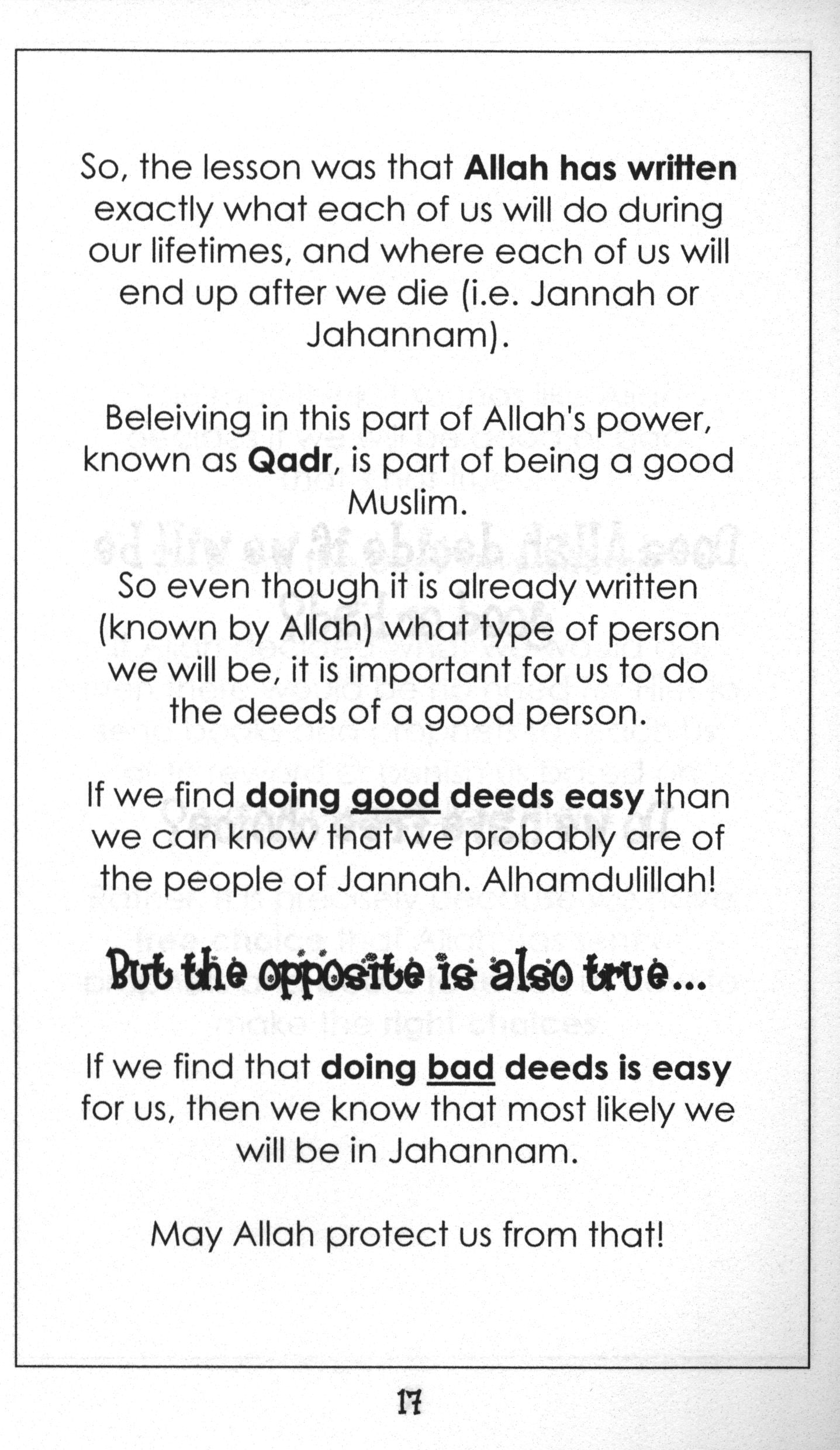 Mini Tafseer Book Suratul Layl (Surah 92)