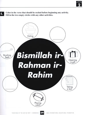 Teachings of the Qur'an Workbook Volume 1
