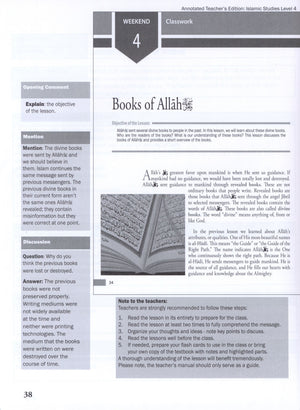 Weekend Learning Islamic Studies Teacher Manual Level 4