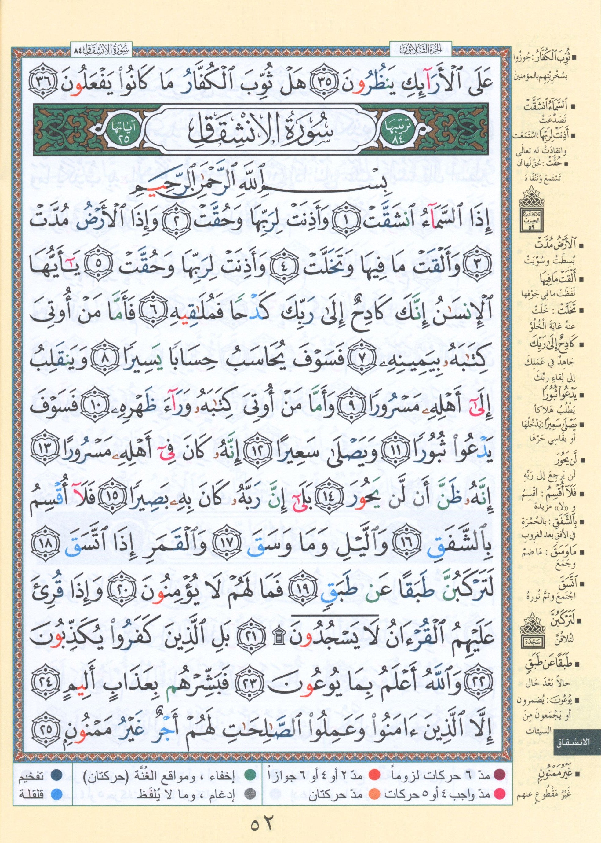 قرآن التجويد جزء 