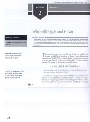 Weekend Learning Islamic Studies Teacher Manual Level 3
