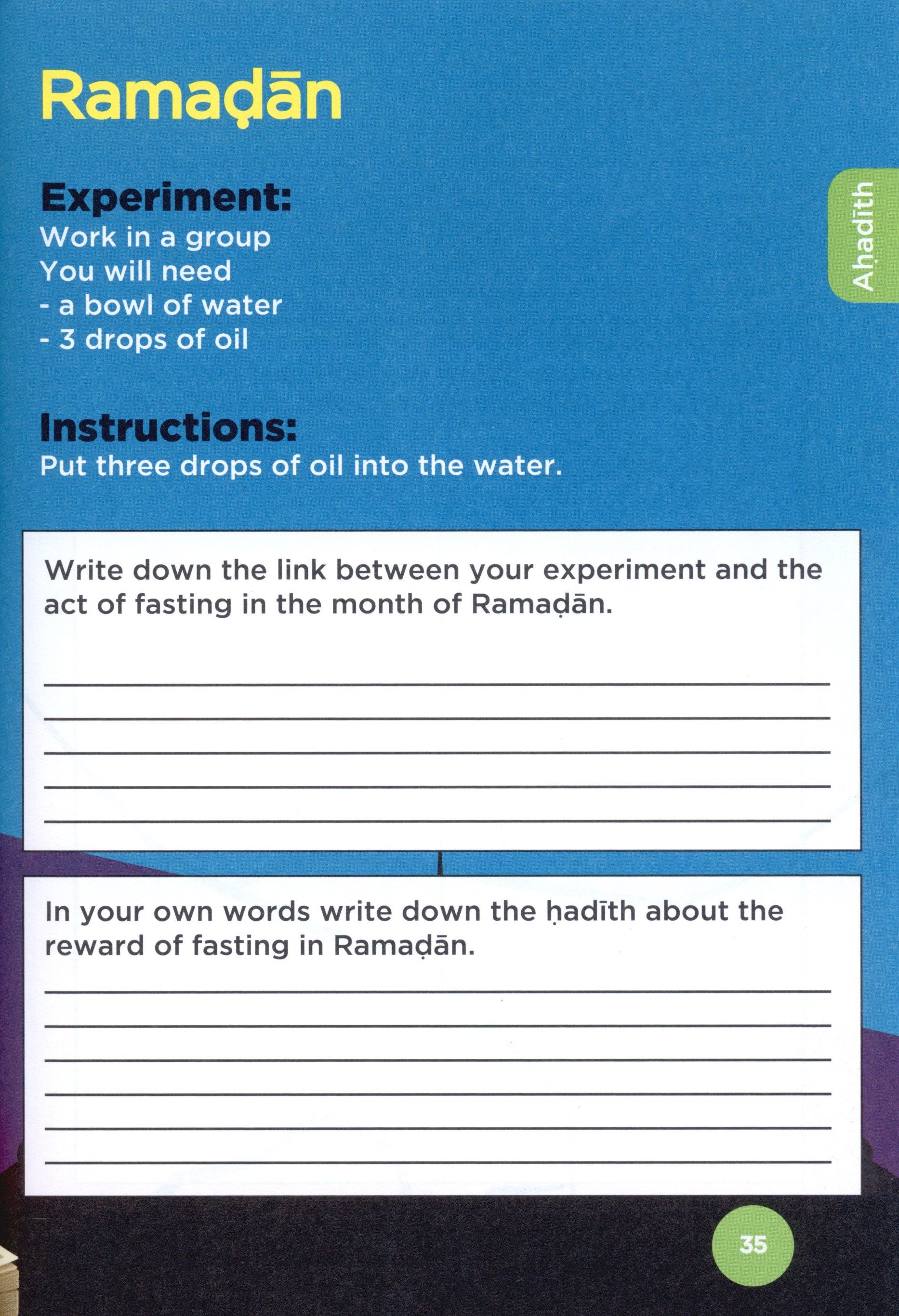 An Nasihah Islamic Curriculum Workbook 6 (Boys)