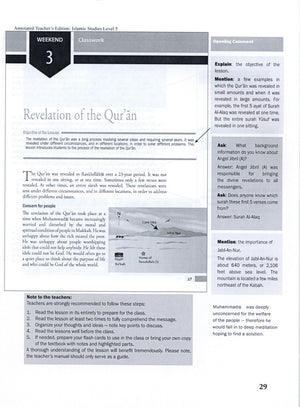 Weekend Learning Islamic Studies Teacher Manual Level 5