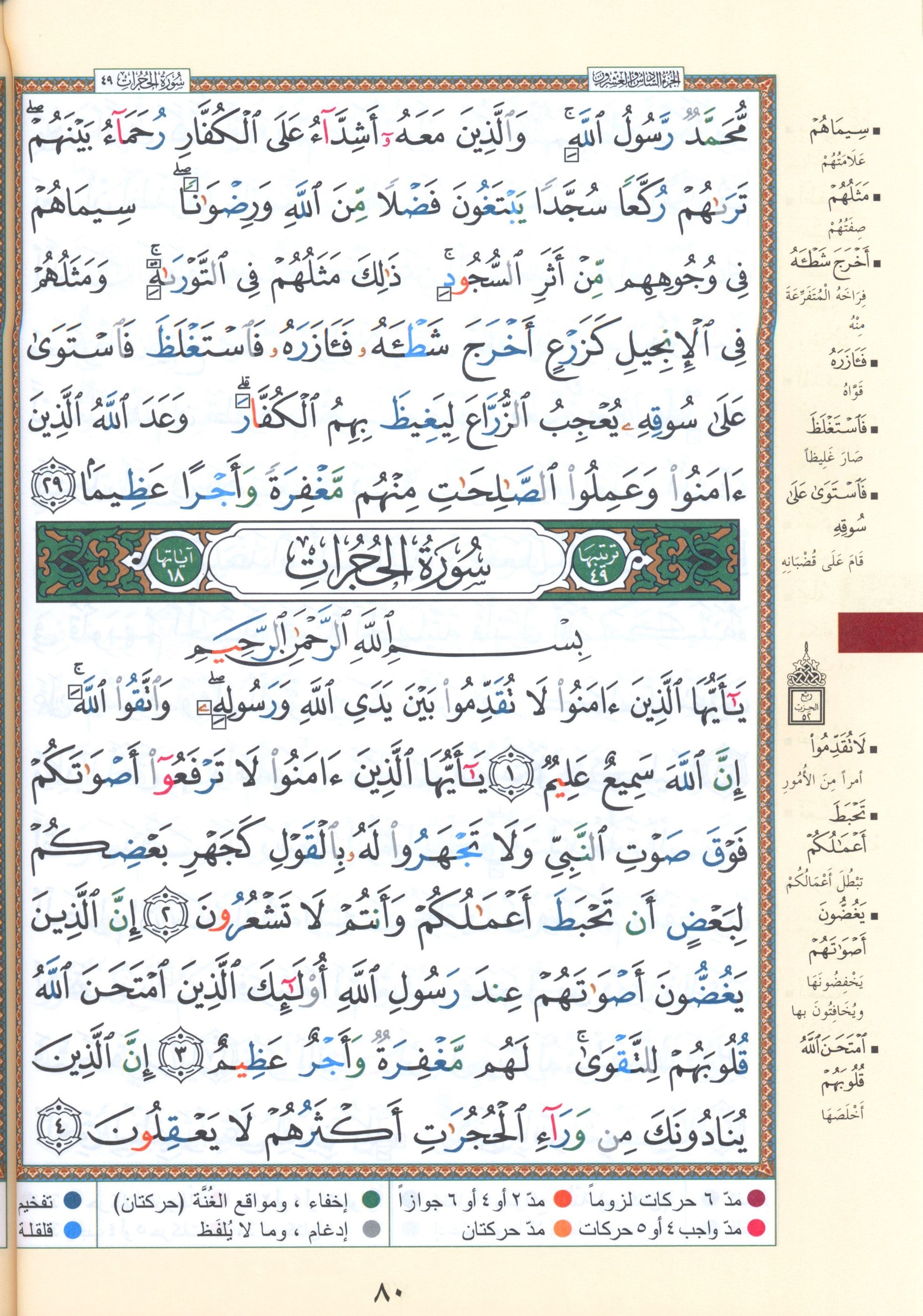 Tajweed Quran Yassin Quarter (7