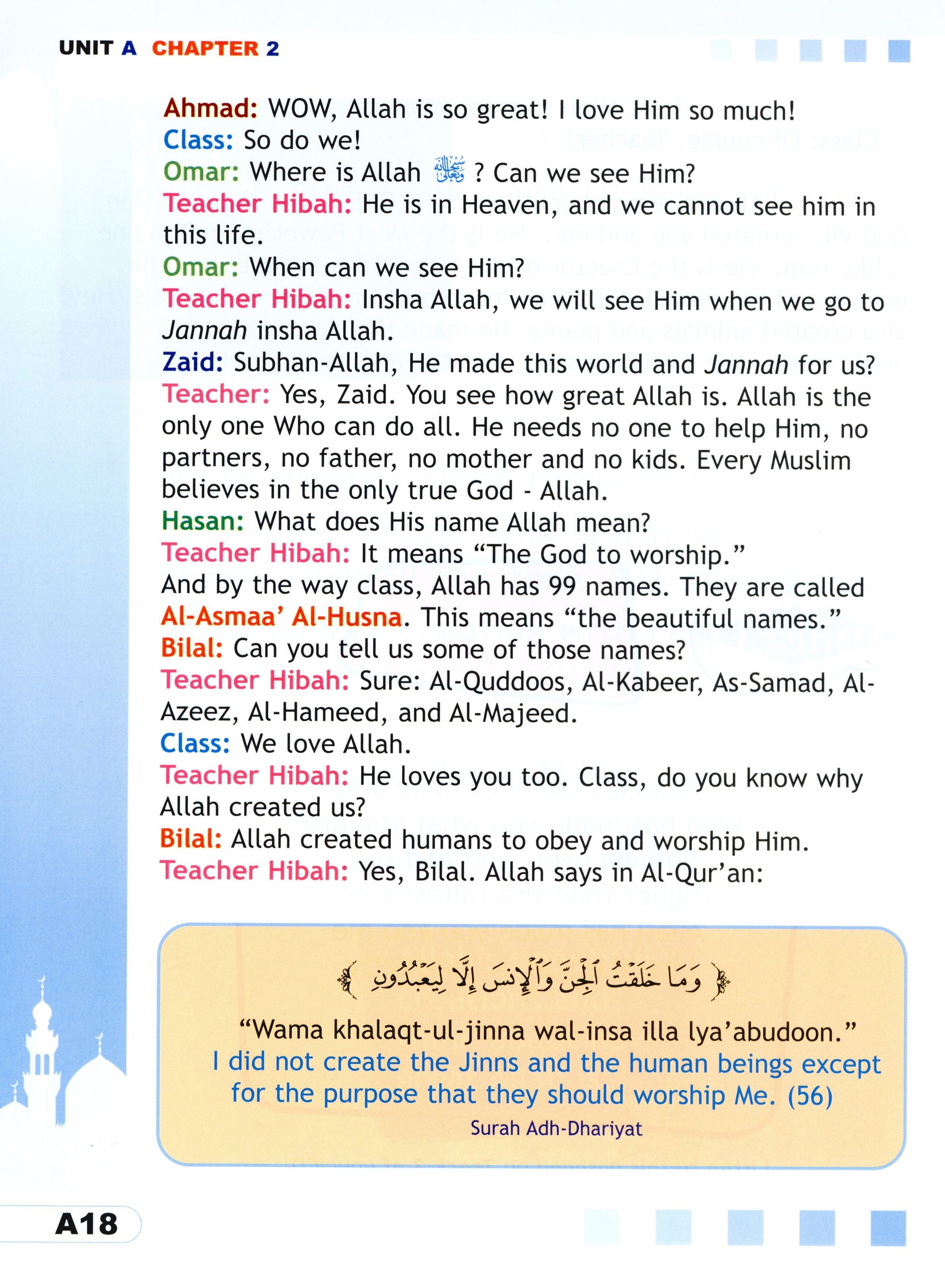 I Love Islam Textbook Level 3