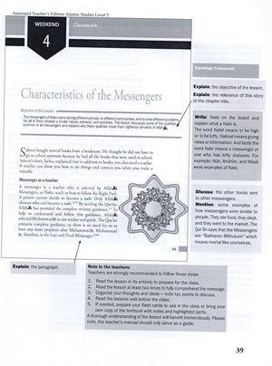 Weekend Learning Islamic Studies Teacher Manual Level 5