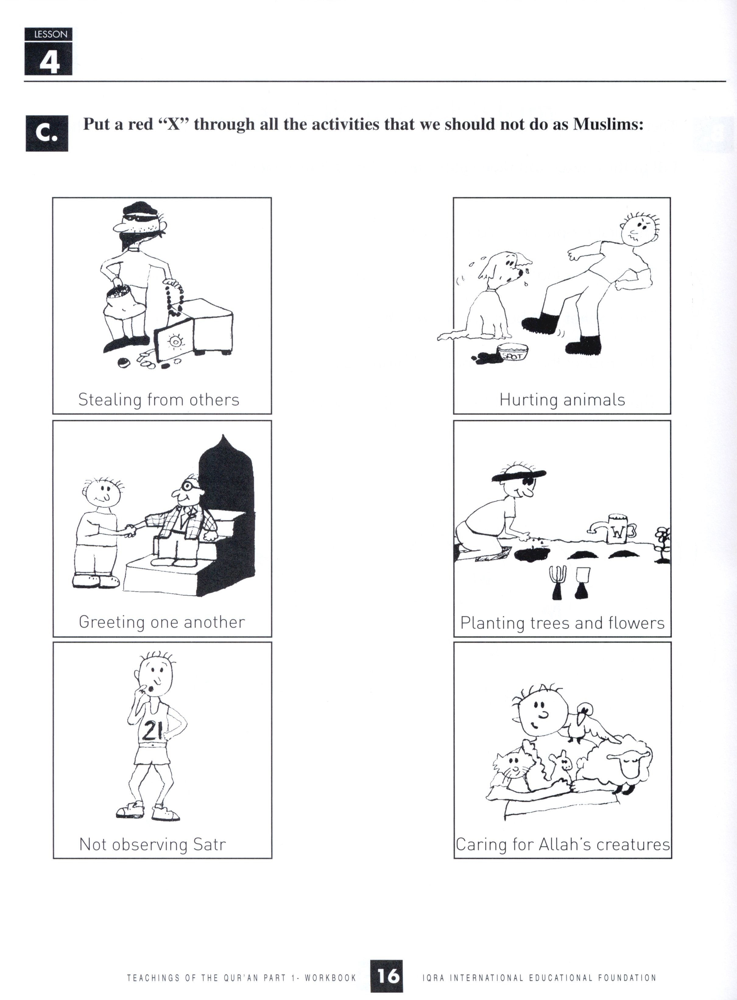 Teachings of the Qur'an Workbook Volume 1