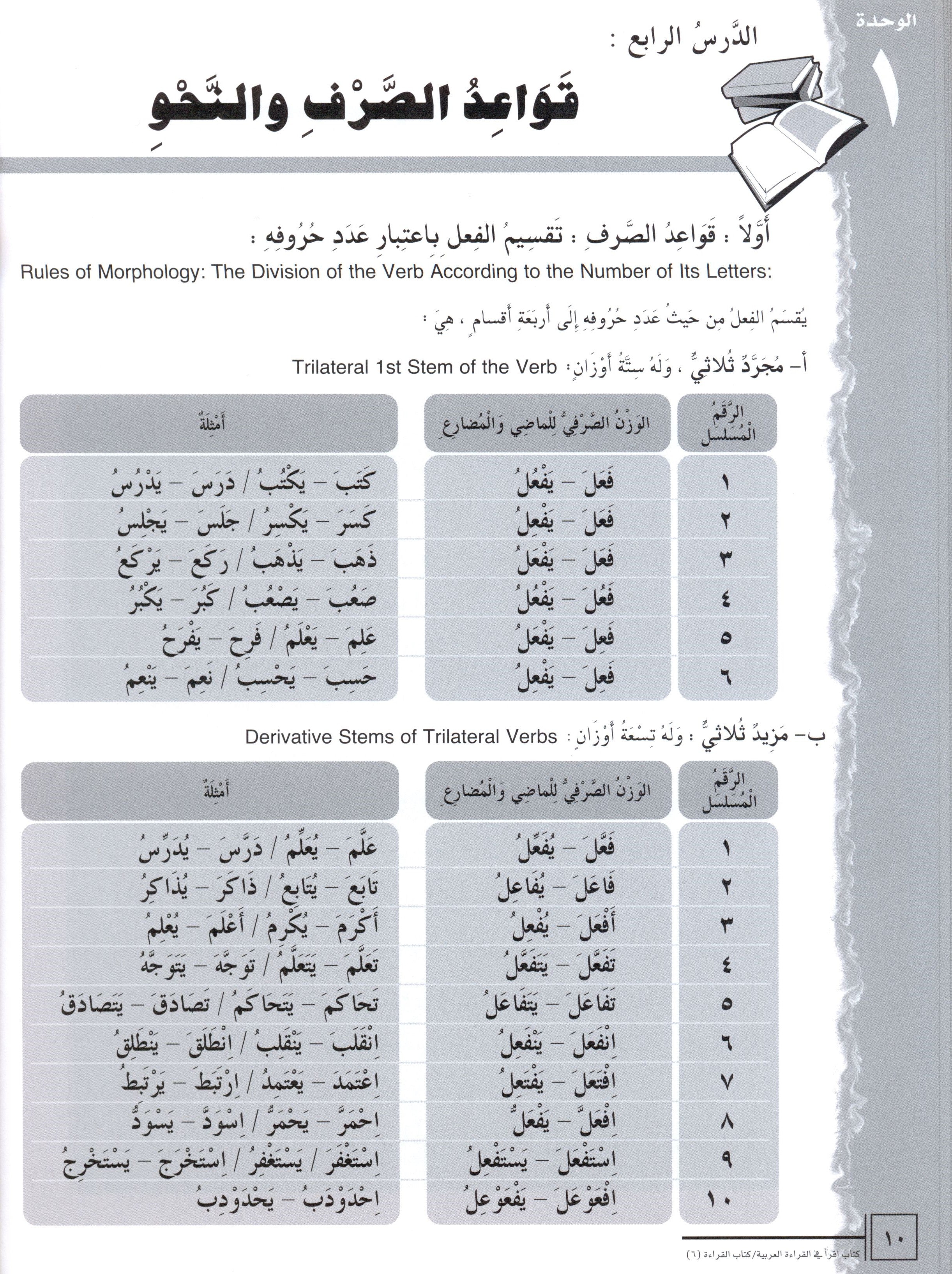 كتاب القراءة العربية اقرأ المستوى 6