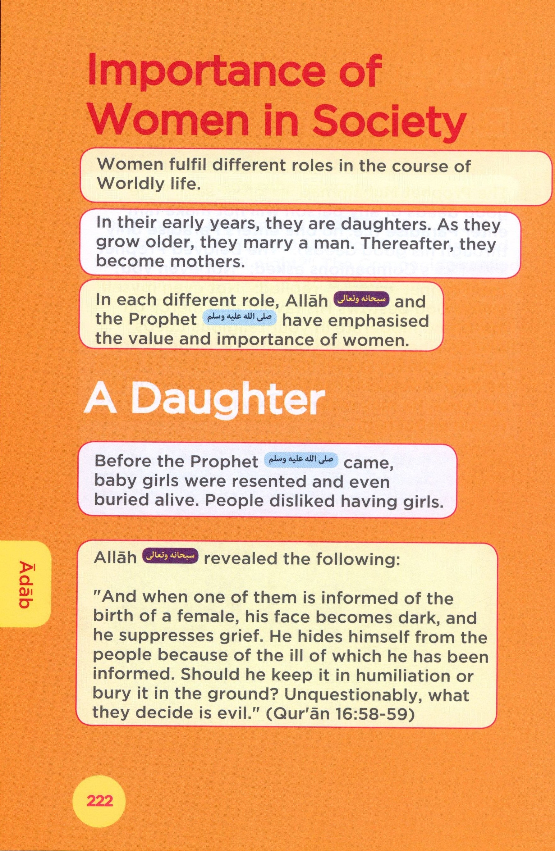 An Nasihah Islamic Curriculum Coursebook 6 (Girls)