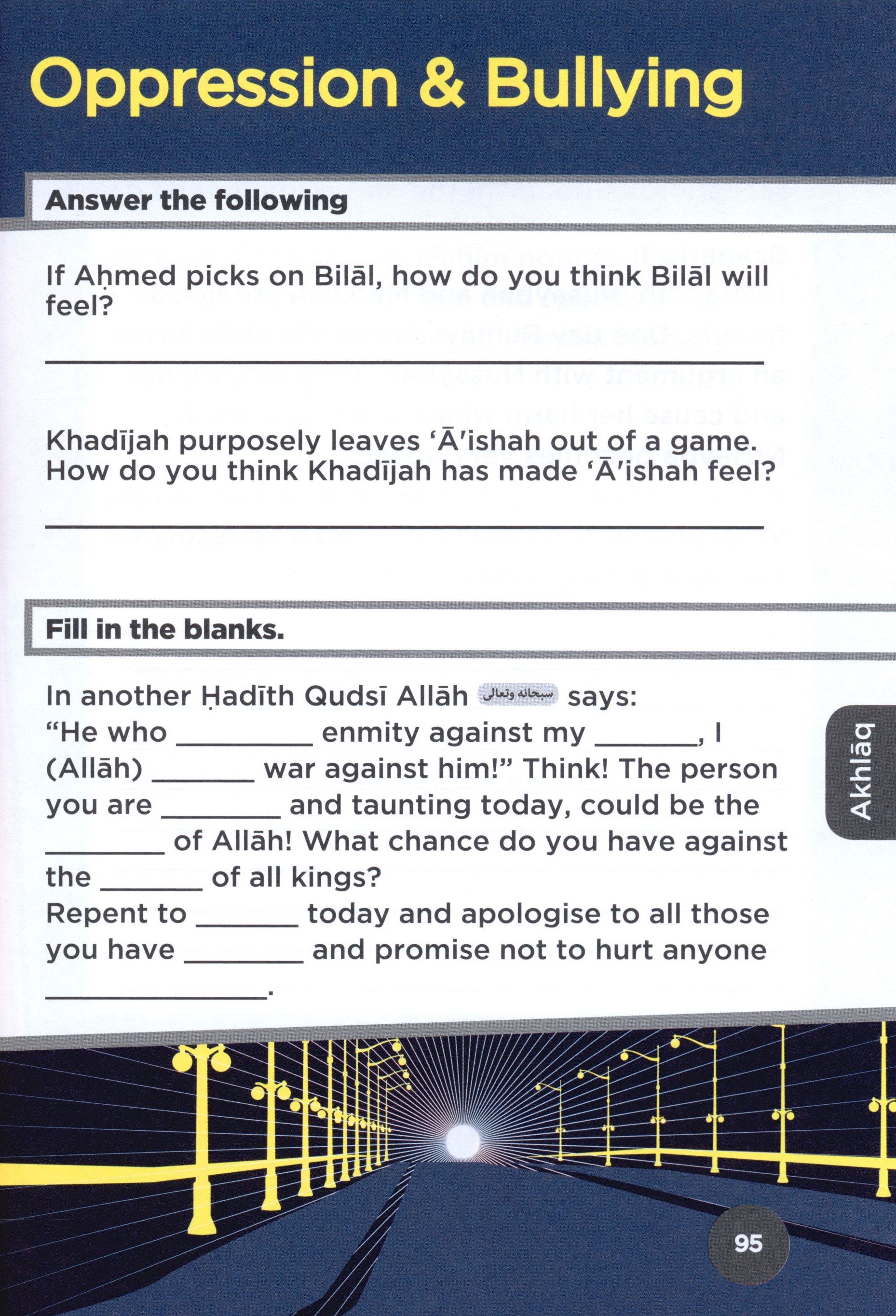 An Nasihah Islamic Curriculum Workbook 6 (Boys)
