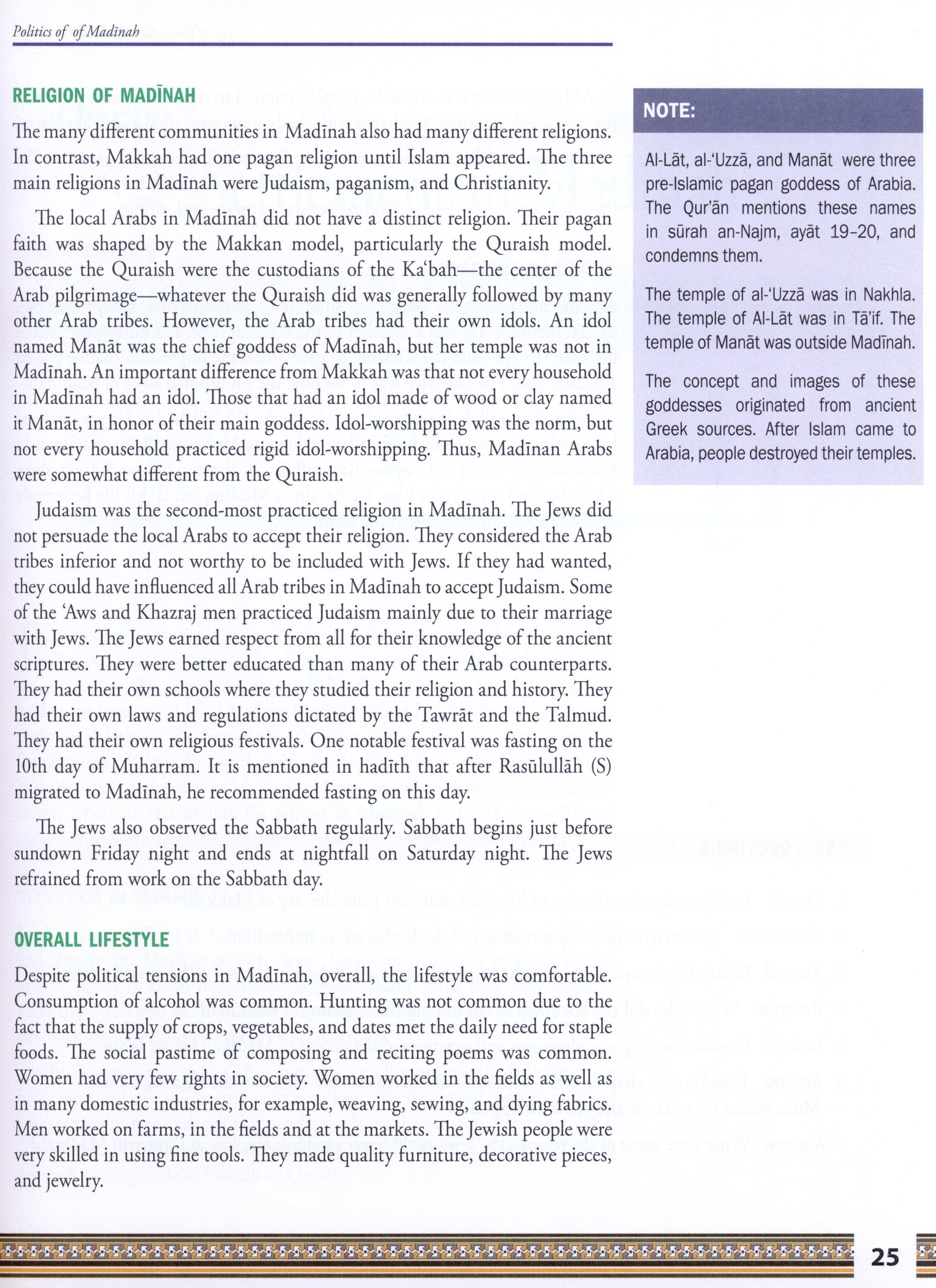 Weekend Learning Life of Rasulullah Madinah Period