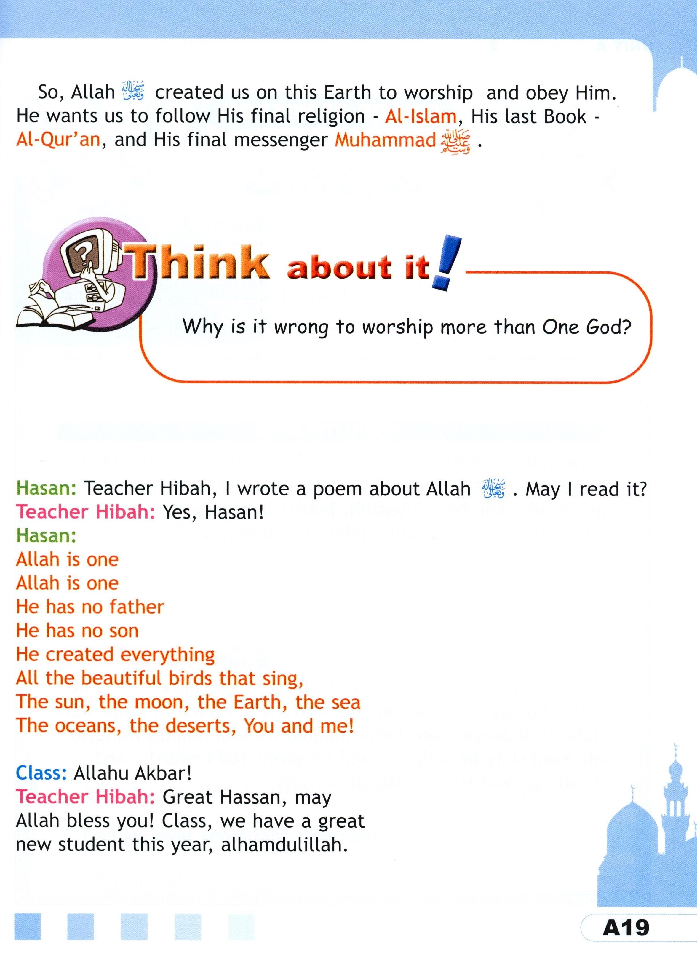 I Love Islam Textbook Level 3 - First Edition