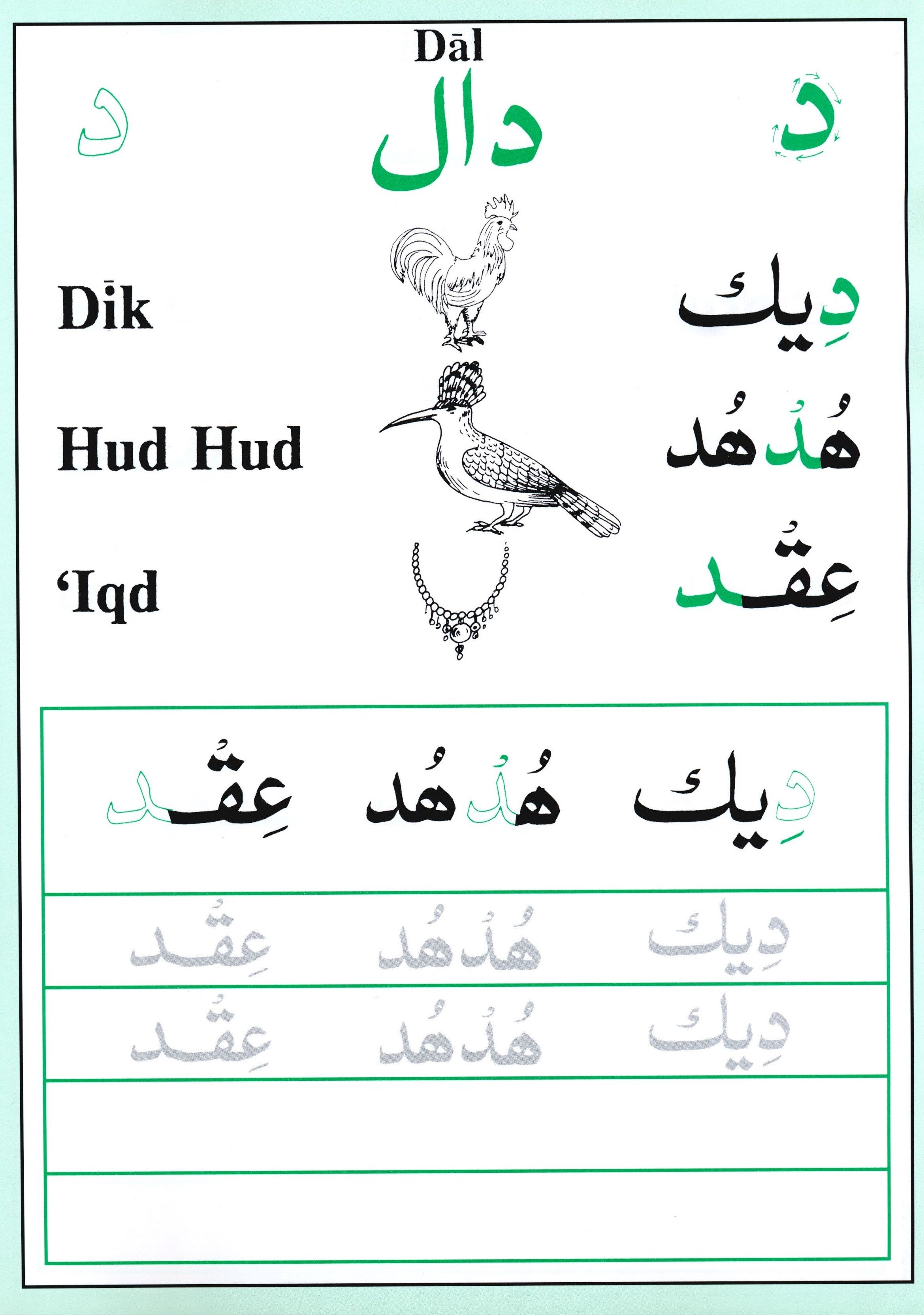 أشكال الحروف العربية