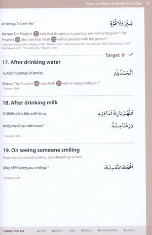 Essential Duas and Surahs Book 1 (Urdu Script)