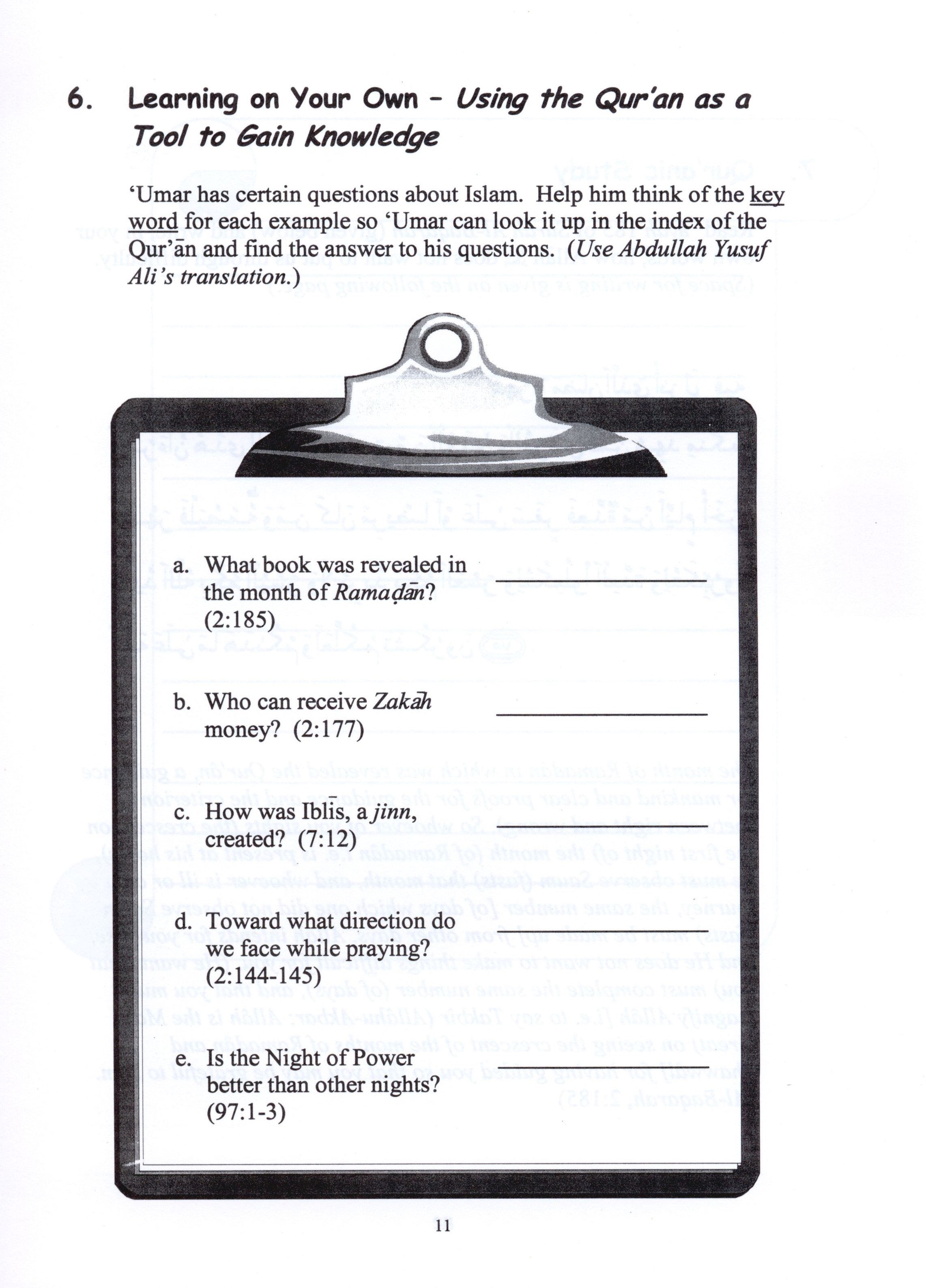 Our Faith and Worship Workbook Volume 2