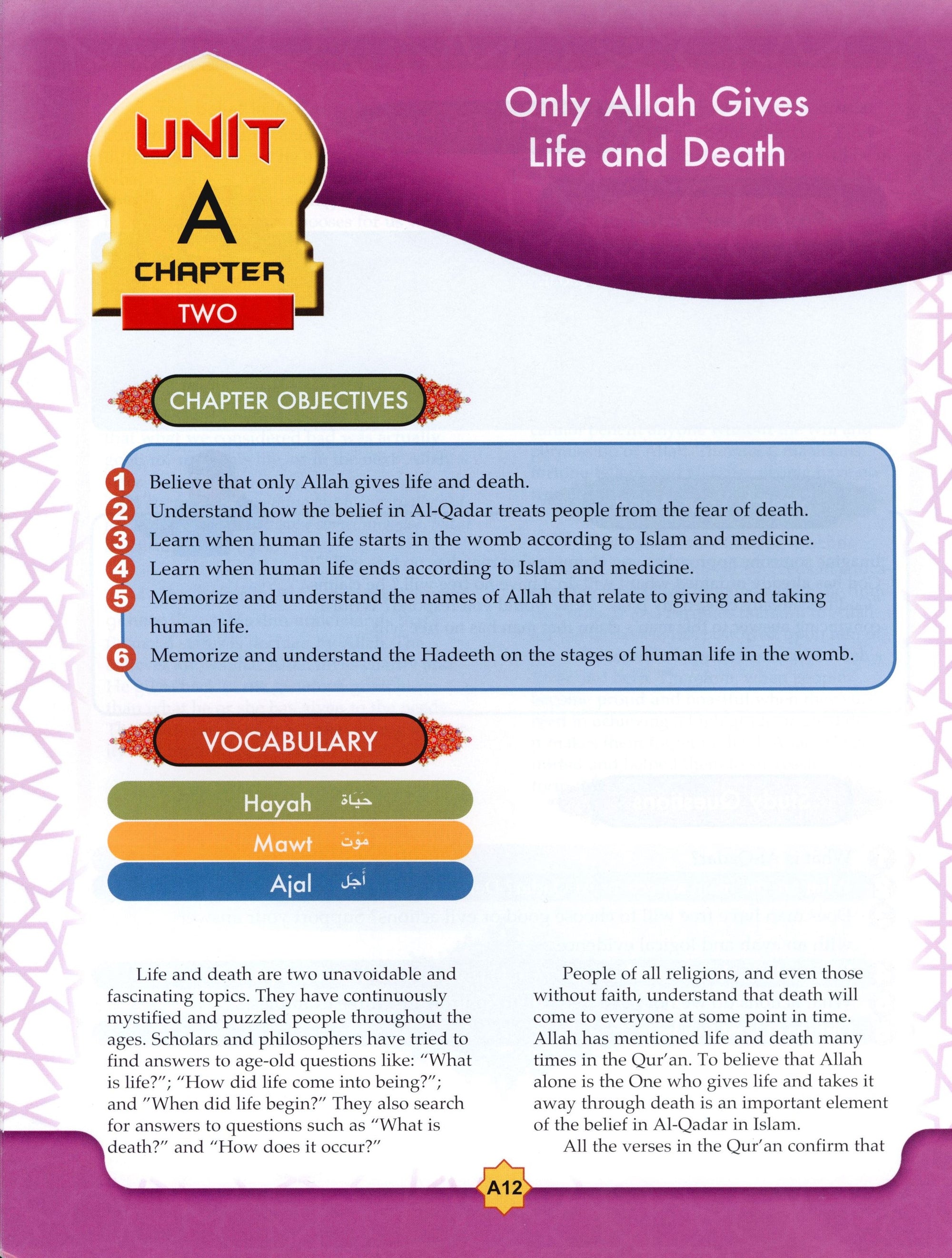 Learning Islam Textbook Level 3 (8th Grade)