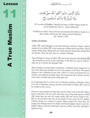Teachings of the Qur'an Textbook Volume 3