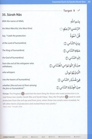 Essential Duas and Surahs Book 1 (Urdu Script)