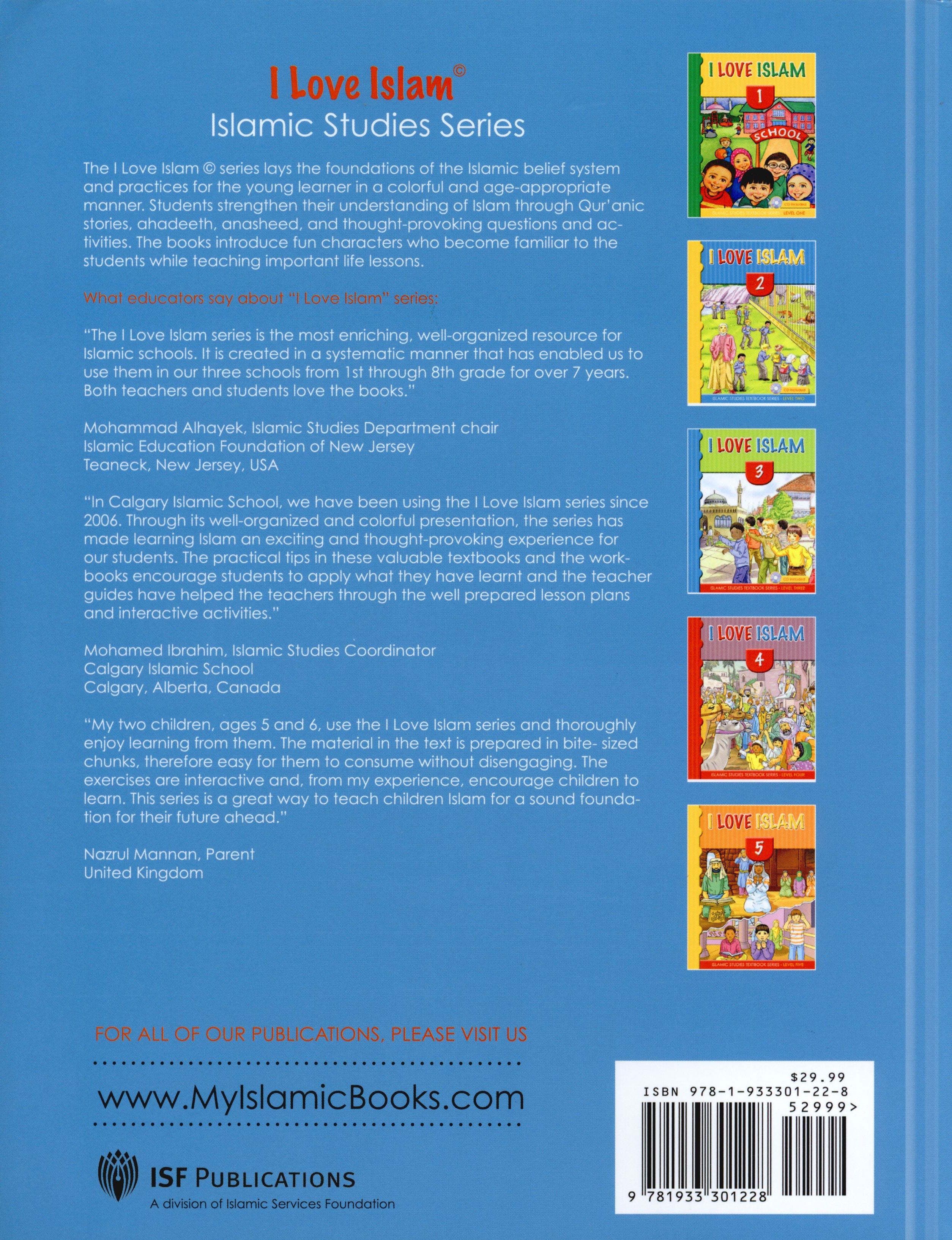 I Love Islam Textbook Level 3 - First Edition