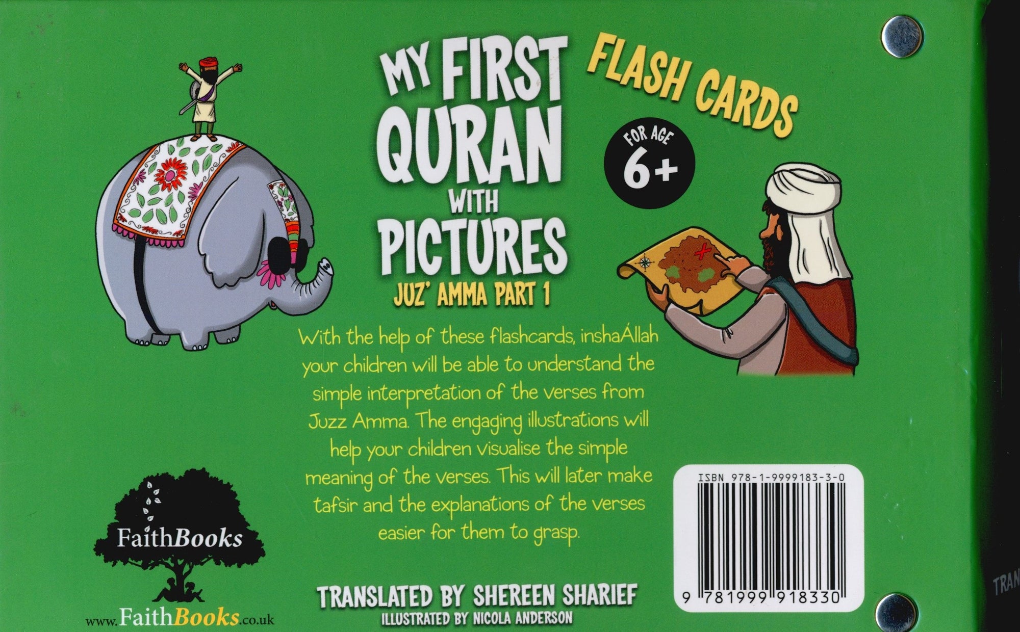 My First Quran With Pictures, Juz Amma Part 1 - Flash Cards