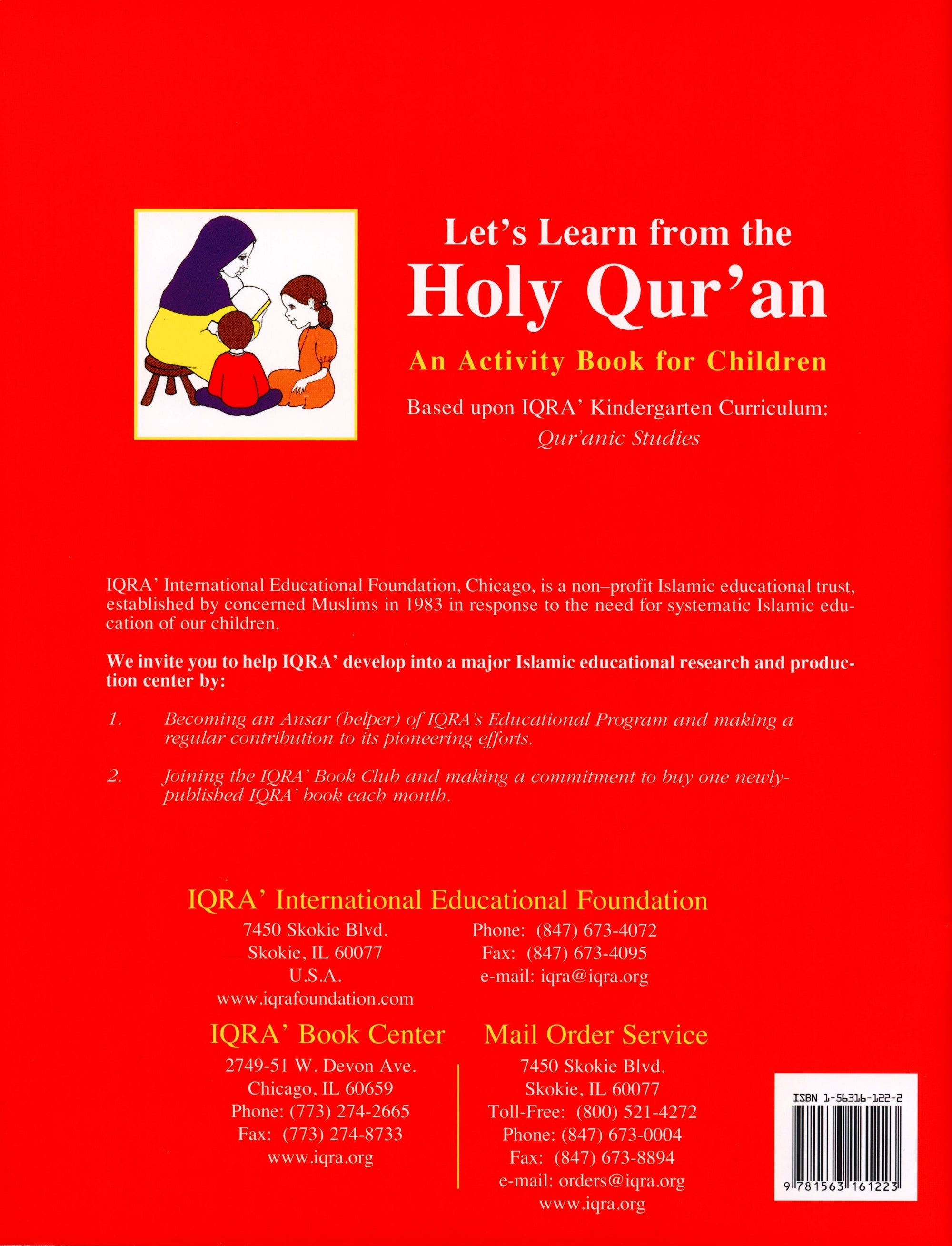 Fun To Color and Learn Children Stories of the Quran Book 1