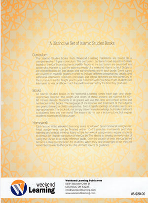Weekend Learning Islamic Studies Teacher Manual Level 5