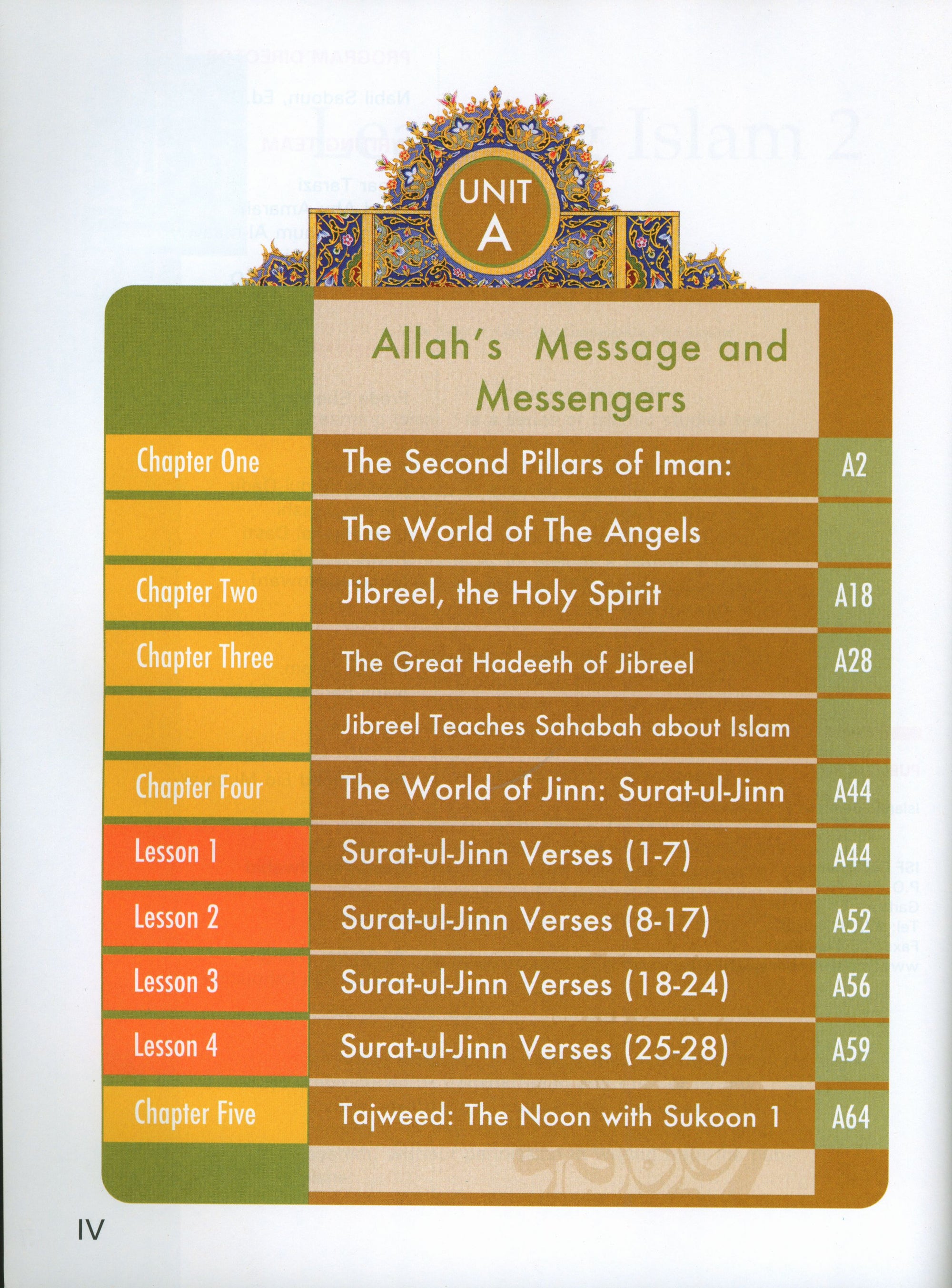 Learning Islam Weekend Edition Textbook Level 2 (7th Grade)