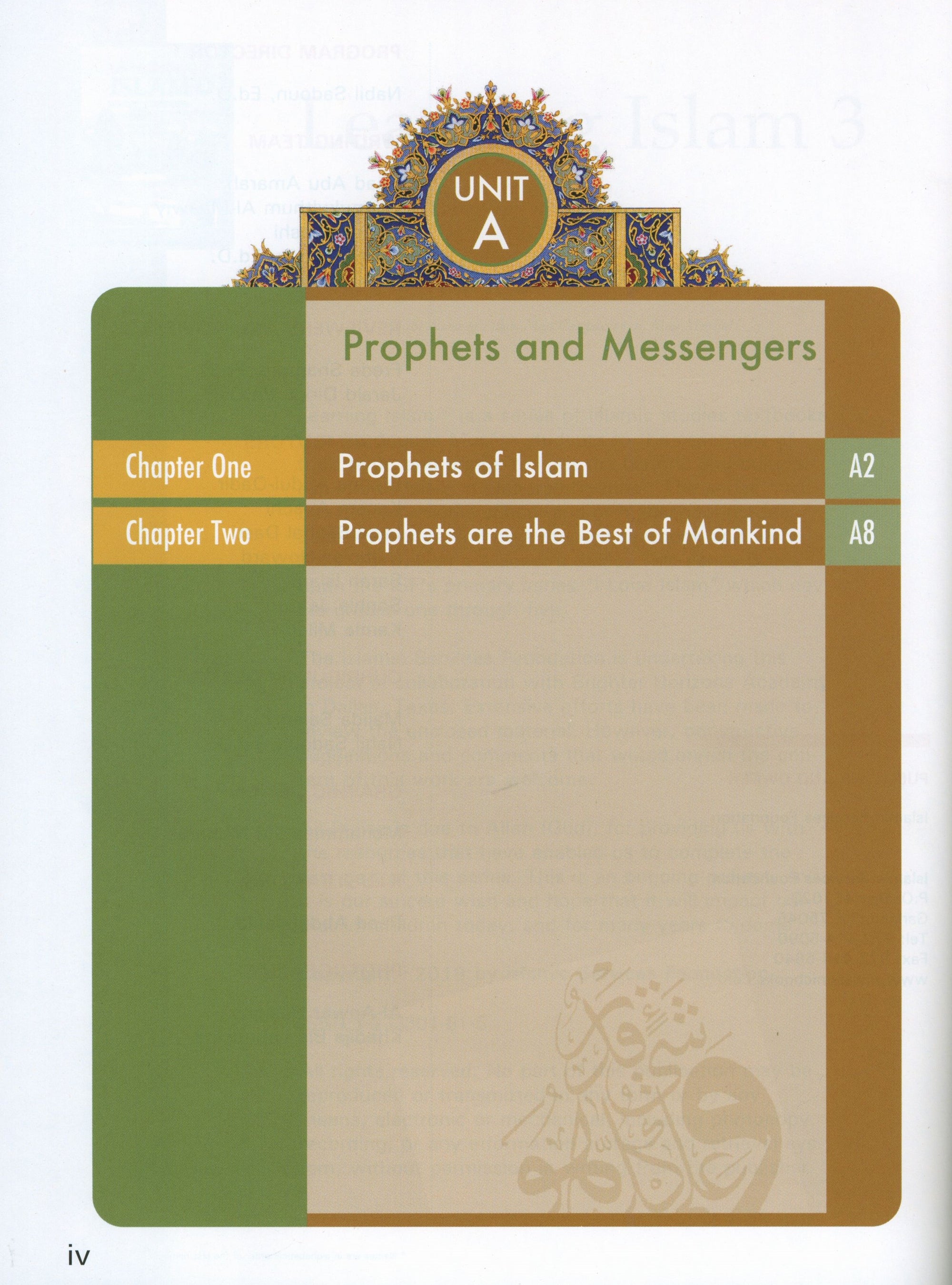 Learning Islam Weekend Edition Textbook Level 3 (8th Grade)