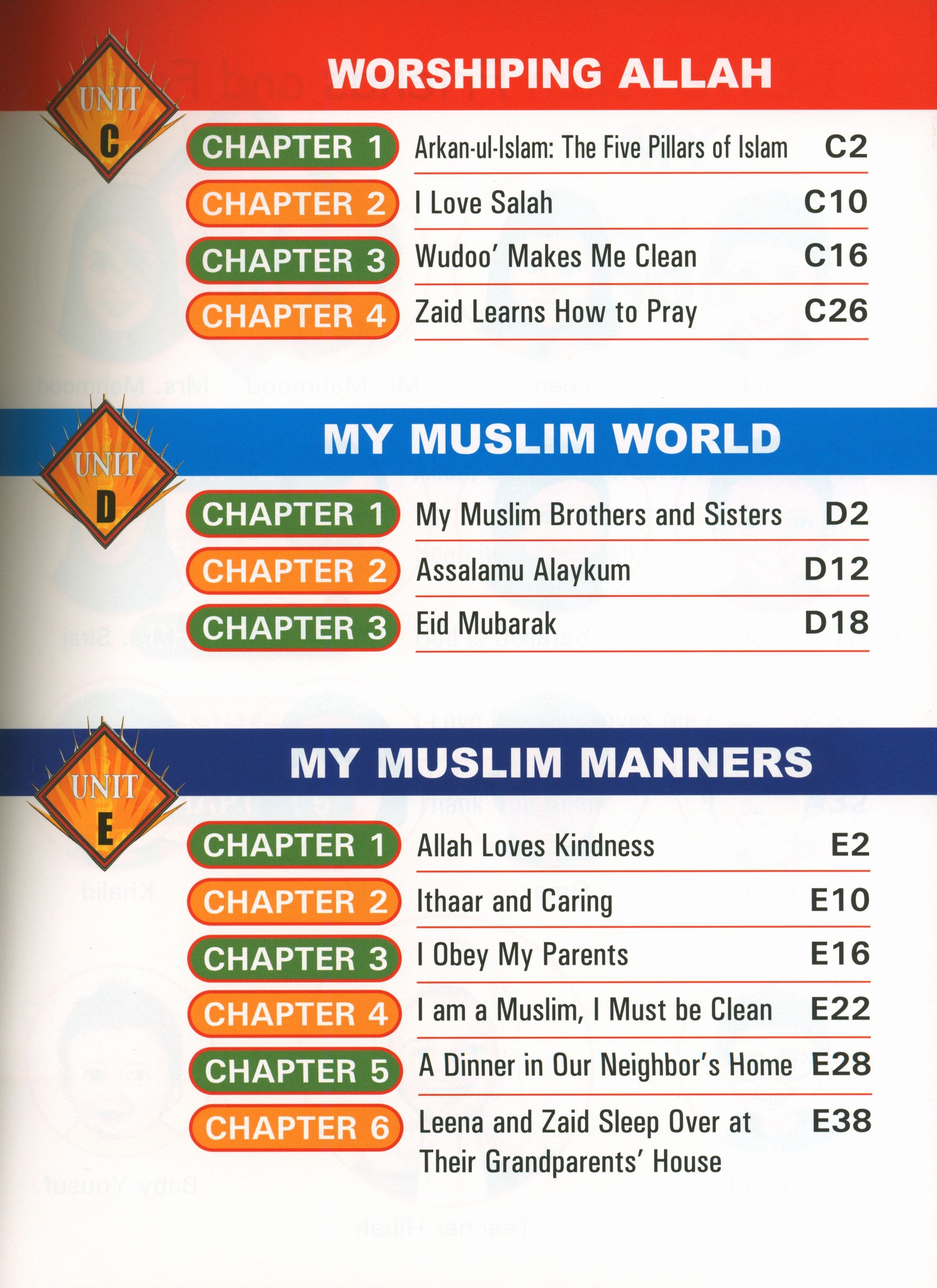I Love Islam Weekend Edition Textbook Level 1