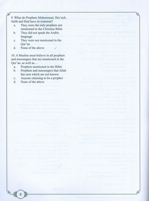Learning Islam Weekend Edition Worksheets Level 3 (8th Grade)