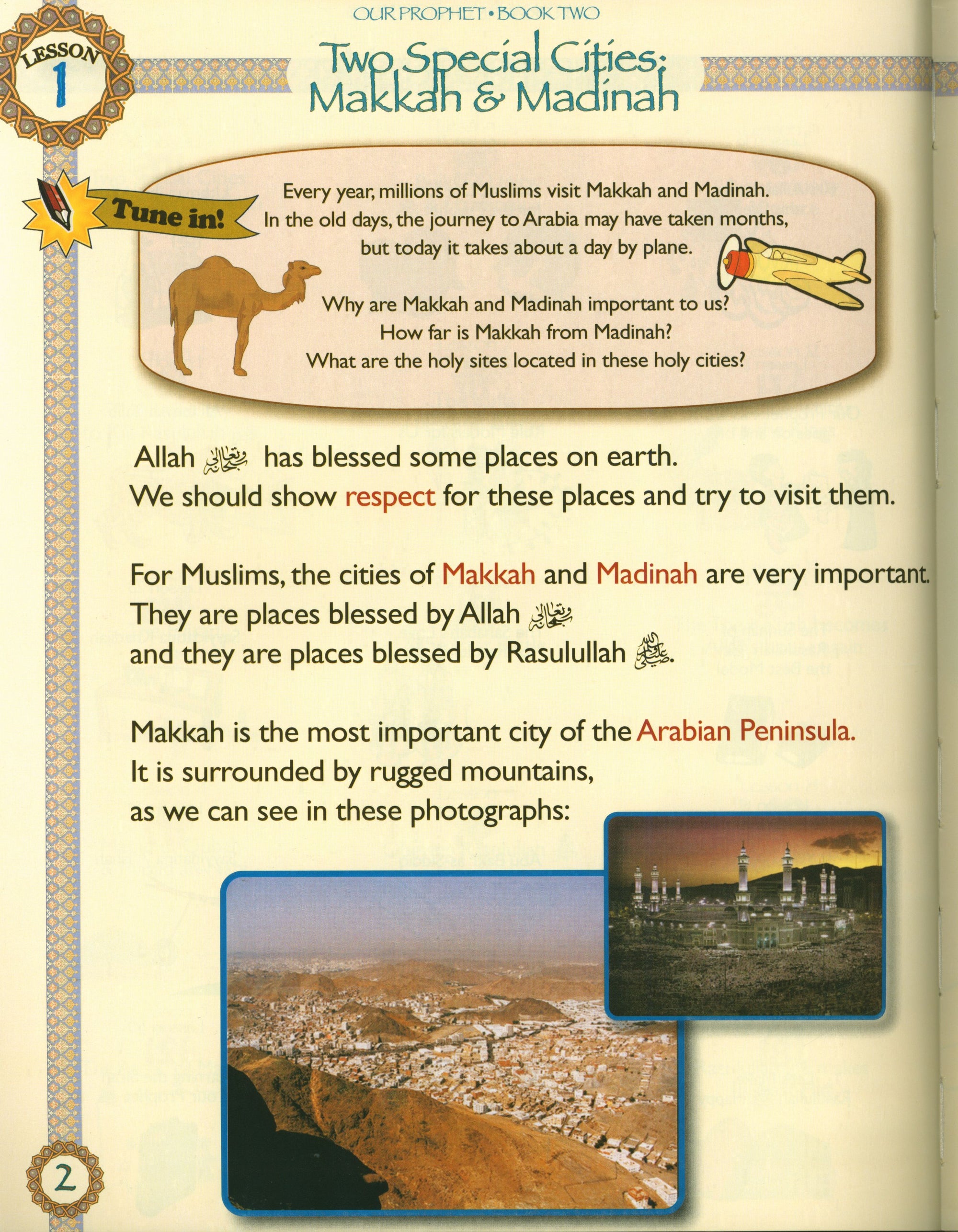 Our Prophet Muhammad (s) Life in Madinah Textbook - 3rd Grade