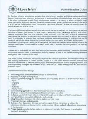 I Love Islam Teacher / Parent Guide Level 5 - First Edition