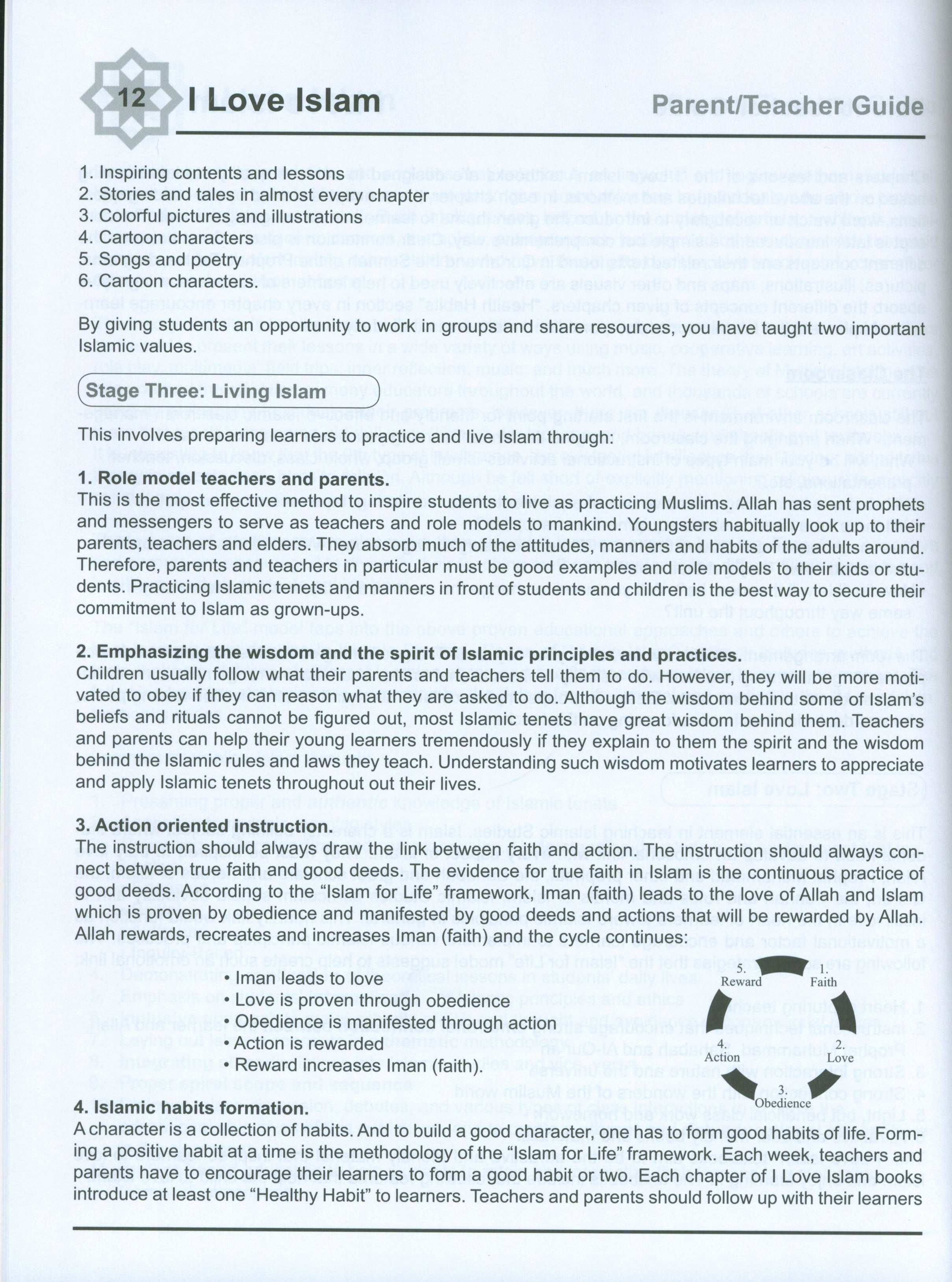 I Love Islam Teacher / Parent Guide Level 5 - First Edition
