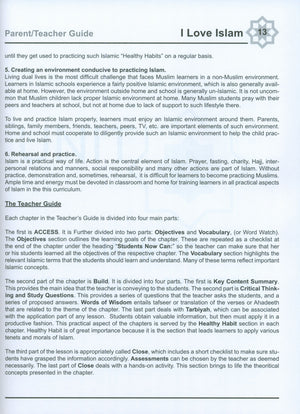 I Love Islam Teacher / Parent Guide Level 5 - First Edition