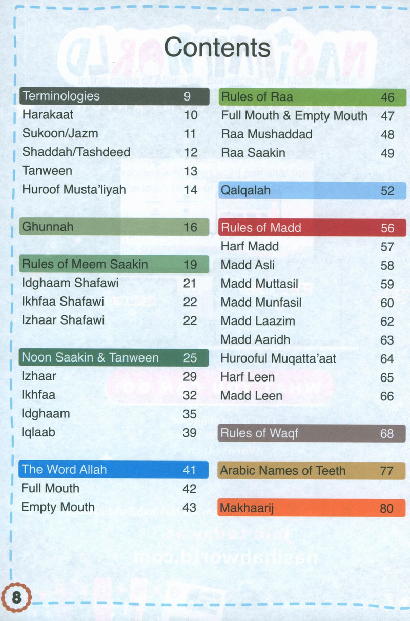 An Nasihah Tajweed Guide